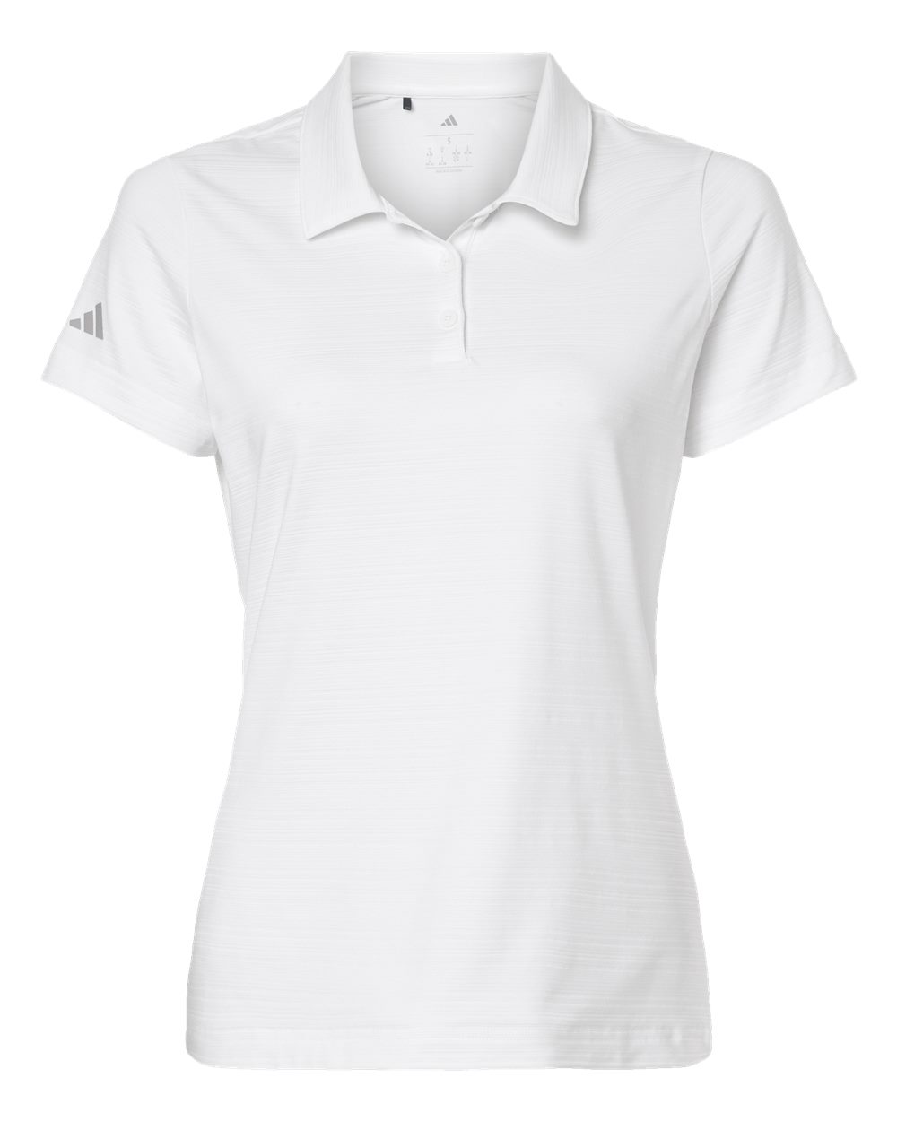Adidas Women's Textured Stripe Polo