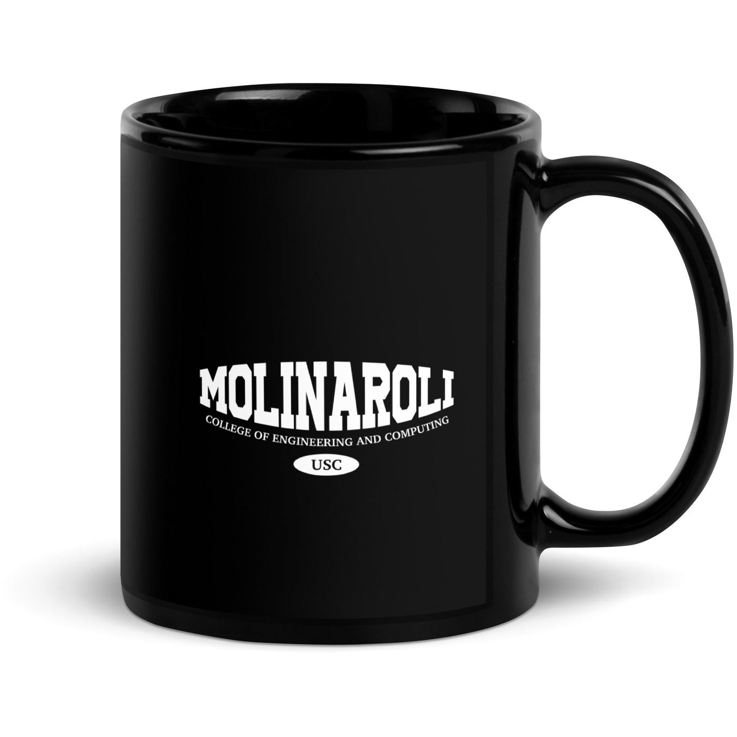 USC Molinaroli Black Glossy Mug