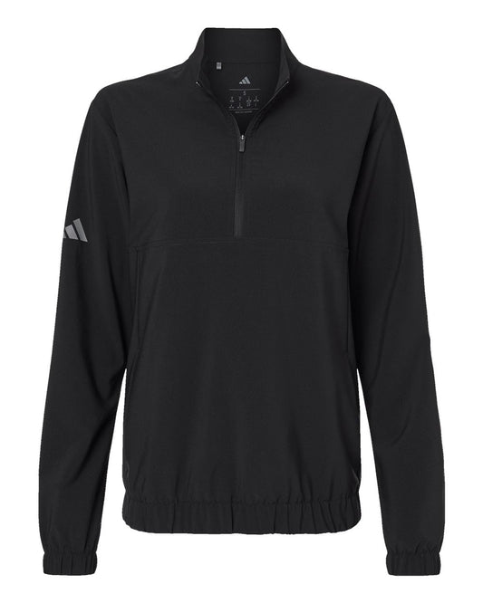 Adidas Women's Woven Half-Zip Pullover