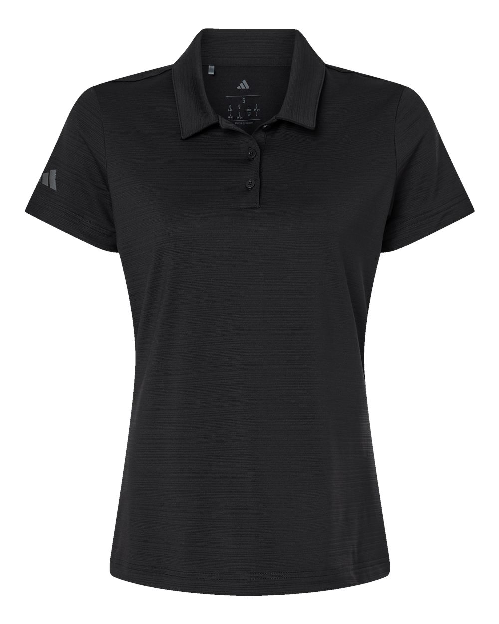 Adidas Women's Textured Stripe Polo